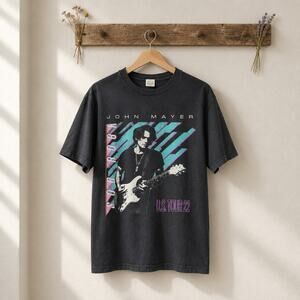 John Mayer Sob Rock US Tour 2022 Concert T-Shirt Men's Size Large Black